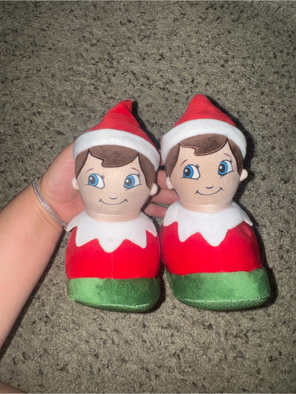 ELF ON THE SHELF SLIPPERS - TODDLER